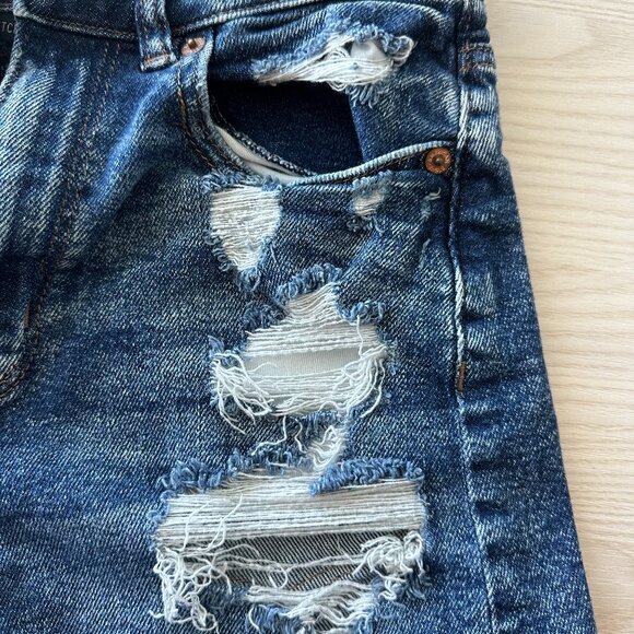 American Eagle High Rise Denim Shorts - Picture 4 of 9